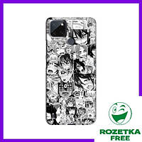 Чехол Realme C25Y ( Ahegao Manga) / Чехлы Ахегао Манга Реалми с25у