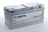 Акумулятор 105Ah-12v VARTA Start-Stop Plus AGM (394х175х190), R, EN 950, фото 2
