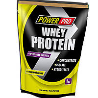 Концентрат сывороточного протеина (белка) Power Pro Whey Protein 1 кг хит продаж Vitaminka