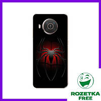 Чехол для Nokia X20 (Паук Марвел) / Чехлы с принтом паука Нокиа Х20