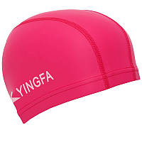 Шапочка для плавания тканевая YINGFA C0077 Розовый: Gsport Фуксия