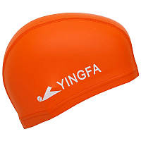 Шапочка для плавания тканевая YINGFA C0077 Розовый: Gsport Оранжевый