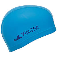 Шапочка для плавания тканевая YINGFA C0077 Розовый: Gsport Голубой