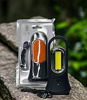 Ліхтар ручний магнітний 0710-23 3W, світлодіодний ліхтарик з акумулятором