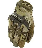 Перчатки тактические Mechanix M-Pact Gloves мультикам, тактические военные штурмовые проивоударные перчатки дл