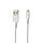 Кабель для заряджання USB Type C Hoco X20 2м, 3А Білий, кабель для заряджання телефону | тайп си кабель, фото 3