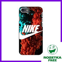 Силиконовый Чехол Nike iPhone SE (2020) / Чехлы Дымчатый Найк Айфон СЕ2