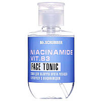 Тонік для обличчя проти розацеа та куперозу з ніацинамідом Niacinamide Vit. B3 Face Tonic Mr.SCRUBBER 250 мл