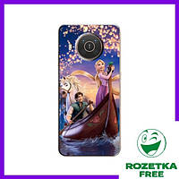 Чехол Nokia X20 (Рапунцель и Флинн) / Детские Чехлы Нокиа Х20