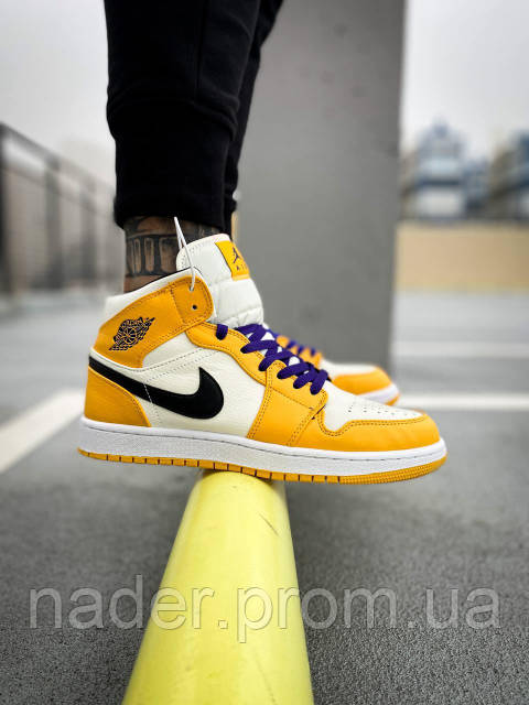 Nike Air Jordan 1 Mid SE Lakers ID 1976267088 2417 Prom.ua