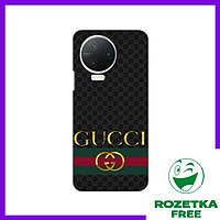 Крутой Чехол GUCCI для Infinix Note 12 Pro (4G) / Чехлы с печатью Инфиникс Ноут 12 Pro (4G)