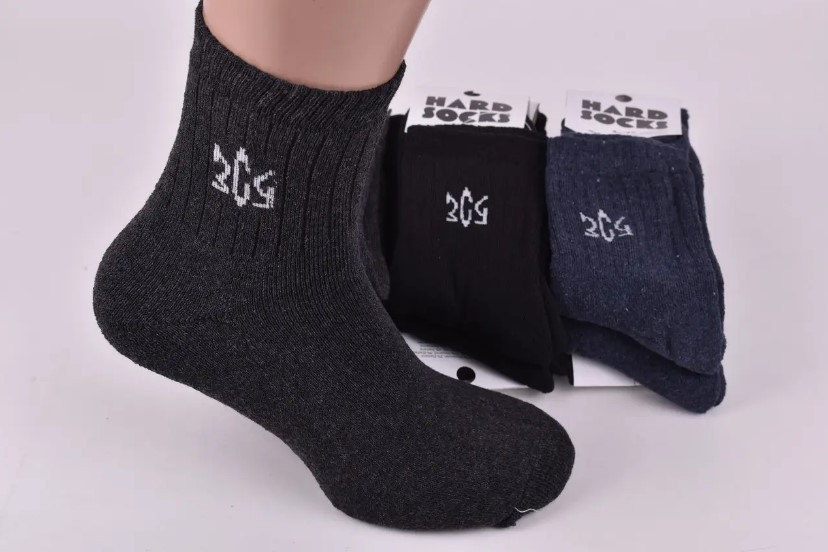 Чоловічі шкарпетки 12 пар в упаковці, Термошкарпетки 40-45 розмір, 3 кольори