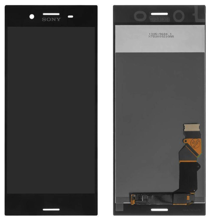 Дисплей (екран) для Sony G8141 Xperia XZ Premium/G8142 + тачскрин, чорний, Deepsea Black, оригінал