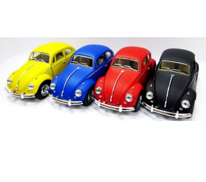 Інерційна машинка KINSMART "Volkswagen Beetle" KT5057WM (4 кольори)
