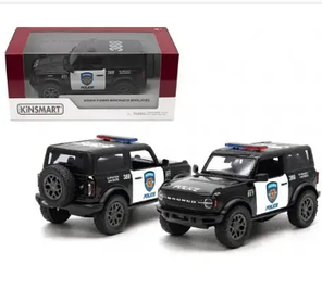 Інерційна машинка KINSMART модель "Ford Bronco Police" KT5438WP, фото 2