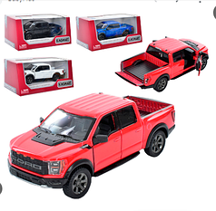 Інерційна металева машинка KINSMART "Пикап Ford F-150 Raptor" KT5436W  (4 кольори)