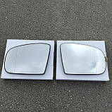 Mercedes ML-klasse (W163) (Мерседес МЛ 163) 2001-2005 вкладыш зеркала (стекло, зеркальный элемент) левый, фото 2