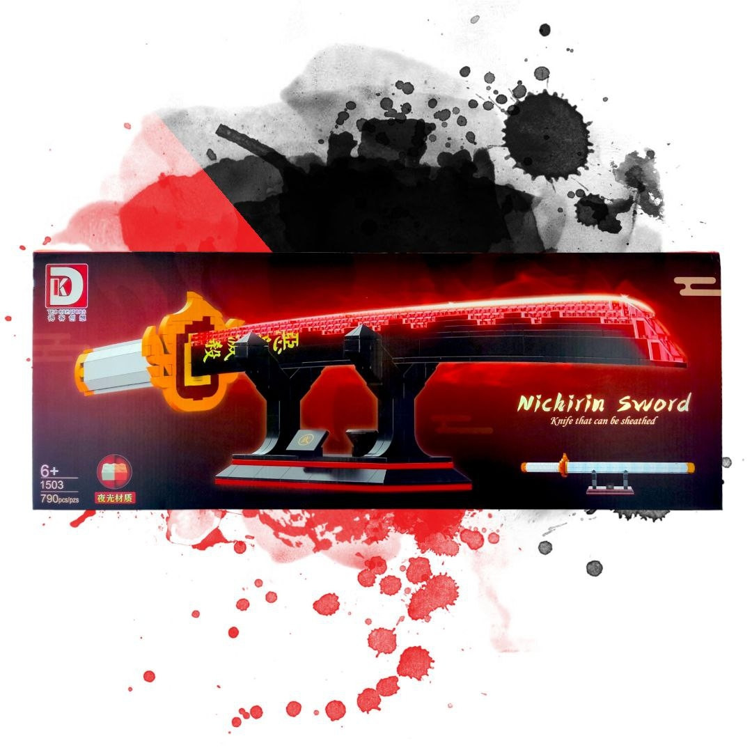 Конструктор Лего Катана с Аниме "Клинок Рассекающий Демонов", Кёджуро ...
