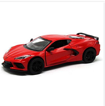 Інерційна металева машинка KINSMART Chevrolet Corvette KT5432W (4 кольори), фото 5