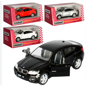 BMW X6 металева машинка KINSMART інерційна KT5432W (4 кольори), фото 2