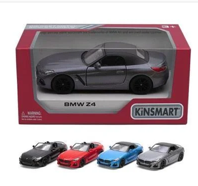 Інерційна металева машинка KINSMART KT5419 W BMW Z4 (4 кольори)