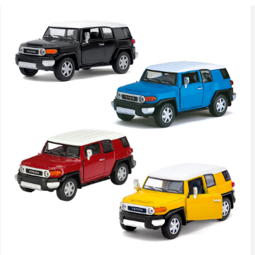 Інерційна металева машинка KINSMART Toyota FG Cruiser KT5343W (4 кольори), фото 2