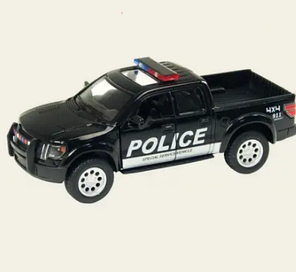 Інерційна металева машинка KINSMART Ford F-150 SVT KT5365WPR (Police/Fire) (2 кольори), фото 3