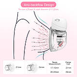 Носимий молоковідсмоктувач KISSBOBO, електричний молоковідсмоктувач без допомоги рук, 2 режими та 9 рівнів з РК-дисплеєм, фото 3