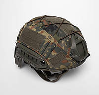 Кавер на шлем FAST, MICH Флектарн / сетка хаки из плотной ткани 240 г/м2