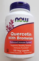 Кверцетин и бромелайн Now Foods Quercetin with Bromelain 120 капсул Vitaminka