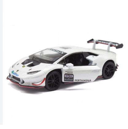 Інерційна металева машинка KINSMART Lamborghini Huracan LP-620-2 ST KT5389W (4 кольори), фото 1