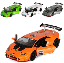 Інерційна металева машинка KINSMART Lamborghini Huracan LP-620-2 ST KT5389W (4 кольори), фото 5