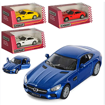 Інерційна металева машинка KINSMART "Mercedes-AMG GT 2" KT 5388 W (4 кольори), фото 5