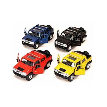 Інерційна металева машинка KINSMART Hummer H2 SUT 2005 KT5097W (4 кольори)