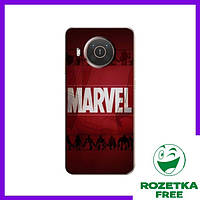 Чехол MARVEL для Nokia X20 / Чехлы МАРВЕЛ Нокиа Х20