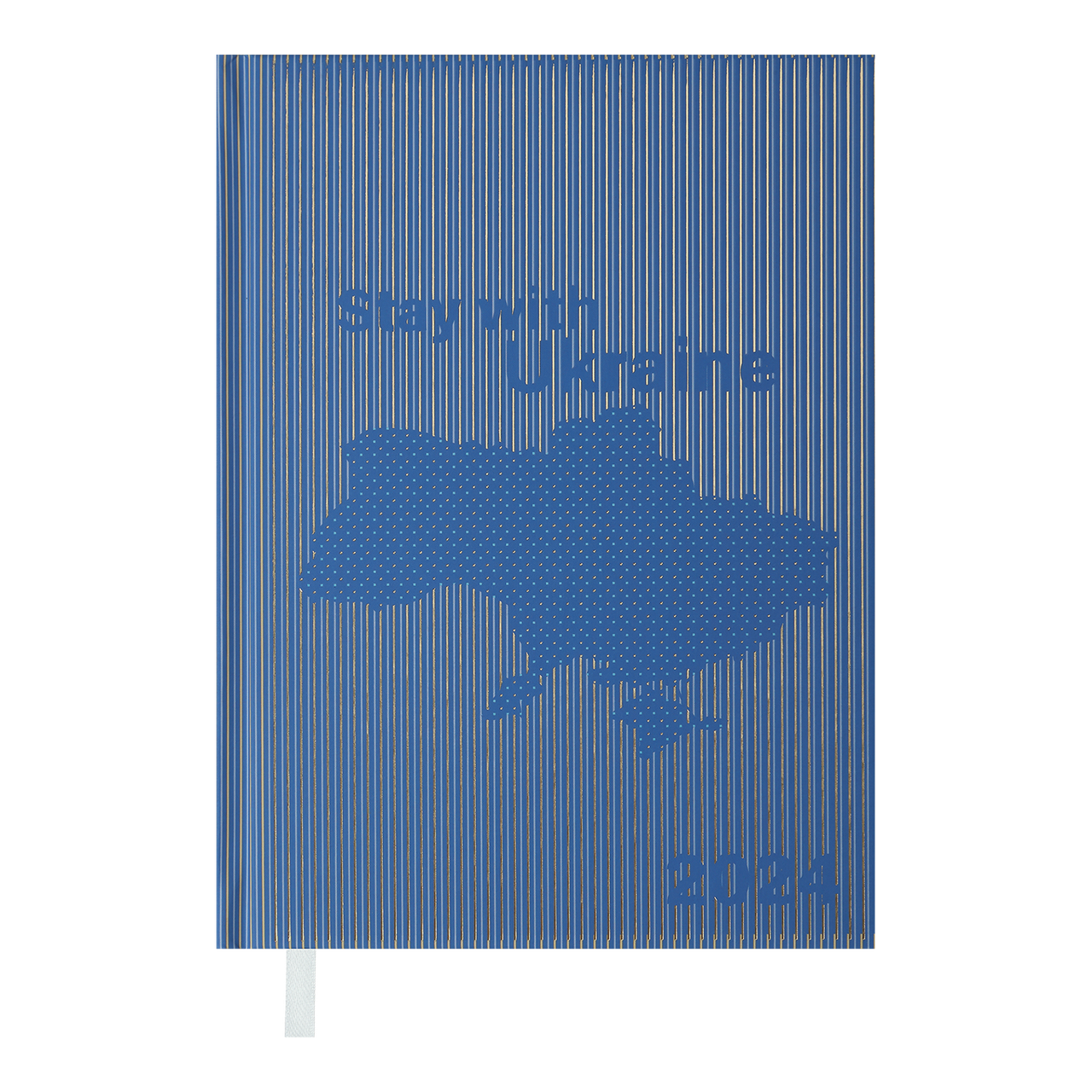 Щоденник датований 2024 (A5, 336 стор, блакитний) Buromax Free BM.2166-14