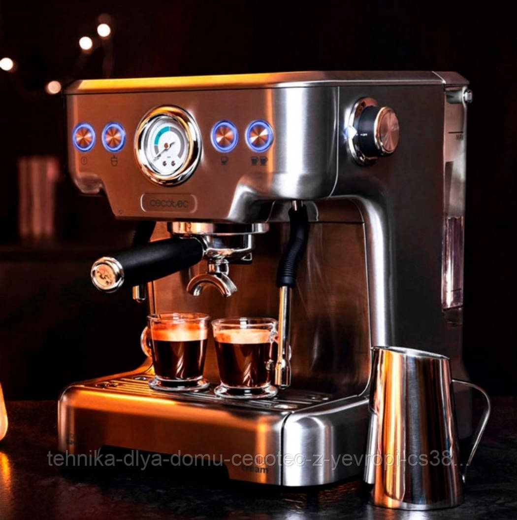 Cecotec Cafetera Express Barista Power Espresso 20 Barista Maestro