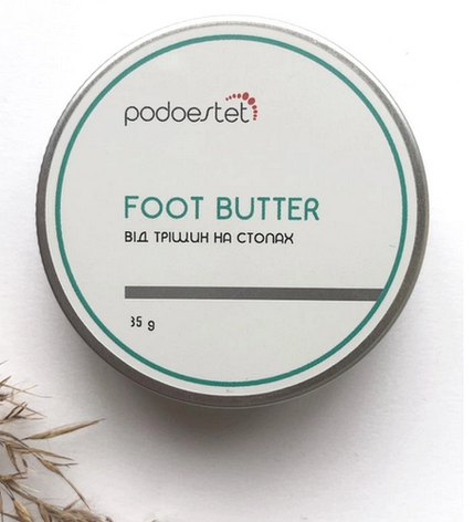 Foot butter від тріщин на стопах «Троянда» Podoestet 35 г, фото 1
