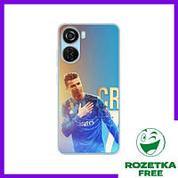 Чехол для ZTE V40 Design (Cristiano Ronaldo) / Чехлы с принтом ЗТЕ В40 Десигн Криштиано