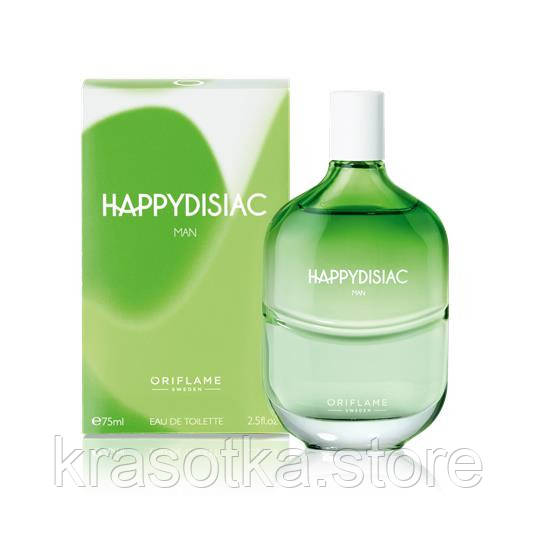 32159 Oriflame Happydisiac Man. Оригінал! Туалетна вода Oriflame, 75 мл. Орифлейм 32159