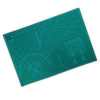 Самовосстанавливающийся макетный коврик с разметкой для рукоделия А3 45*30 см, мат для резки бумаги, кожи (KT)