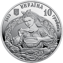 Срібна монета НБУ "Український борщ", фото 3