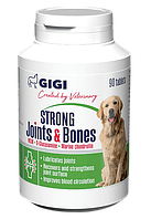 Витамины GIGI АктиВет Strong Joints & Bones для укрепления суставов и костей у собак, 90 таблеток