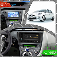 Lb Штатная автомагнитола в машину для Toyota Prius 3 (XW30) 2009-2011 экран 9" 1/16Gb Wi-Fi GPS Base