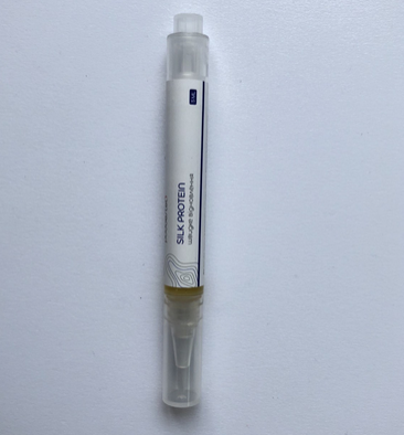 Засіб для швидкого відновлення «Silk protein» (Протеїни шовку) Podoestet, 5 мл (олівець), фото 2