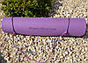 Килимок для йоги та фітнесу Power System PS-4060 TPE Yoga Mat Premium Purple (183х61х0.6), фото 9