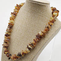 Буси Бурштин Лікувальний 14х5 мм 50 см Натуральний Самородок