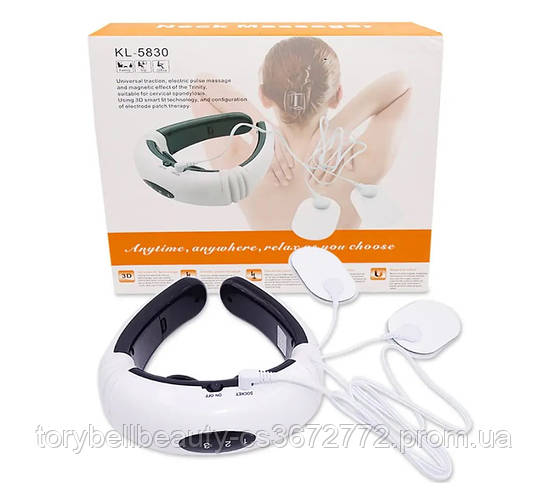 Купить Электрический массажер для шеи импульсный электростимулятор HX ...