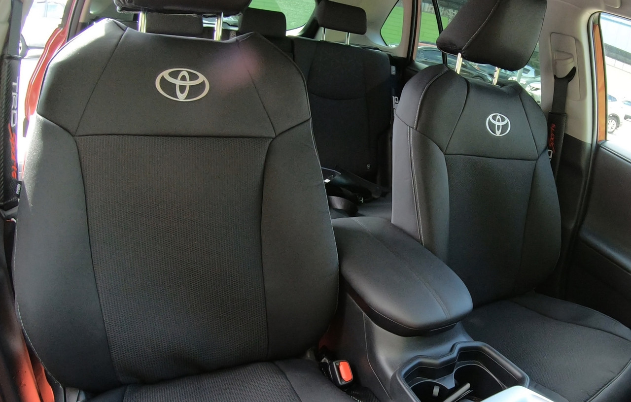 Оригінальні чохли на сидіння Toyota Rav-4 Hybrid 2018-