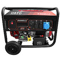 RATO R8500D-L3 Генератор бензиновый 8 кВт AVR Медная обмотка Электростартер